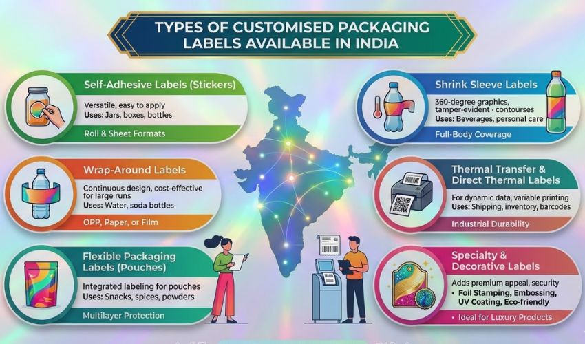 Customised Packaging Labels